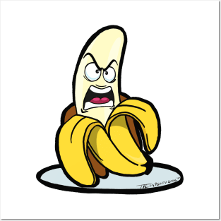 Angry Banana Posters and Art